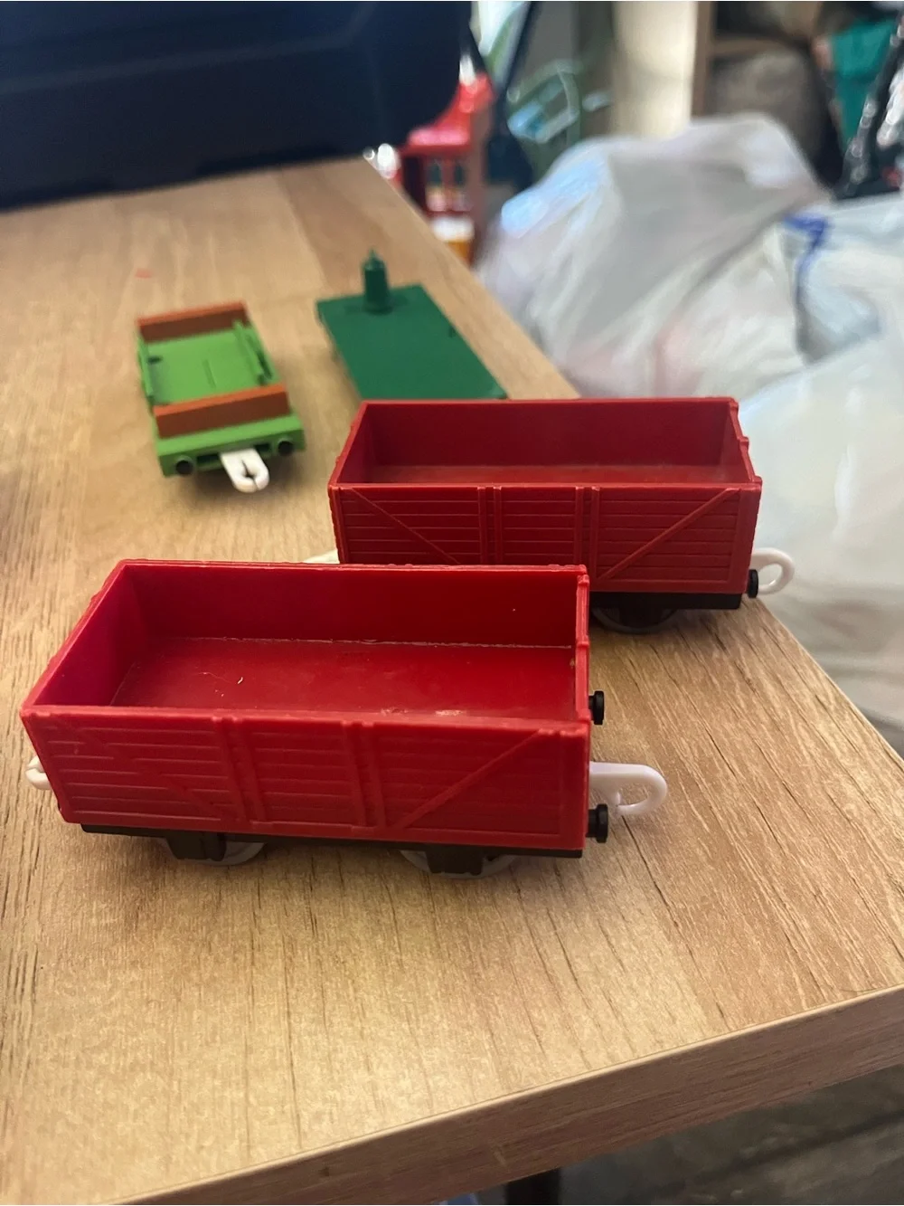 Thomas & Friends 9 cars including Shaking Milk Truck Trackmaster Plarail